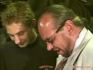 Vintage threesome fucking hood german fishnet