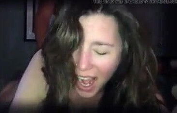 Slut wife banged doggy facing camera...Hubby encourages