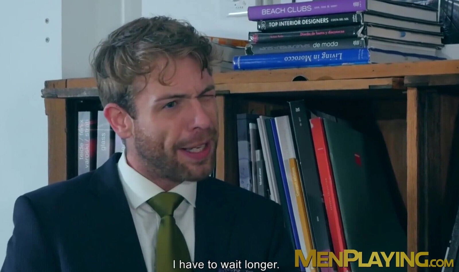 Thomas Thunder pounds doggystyle bearded young coworker