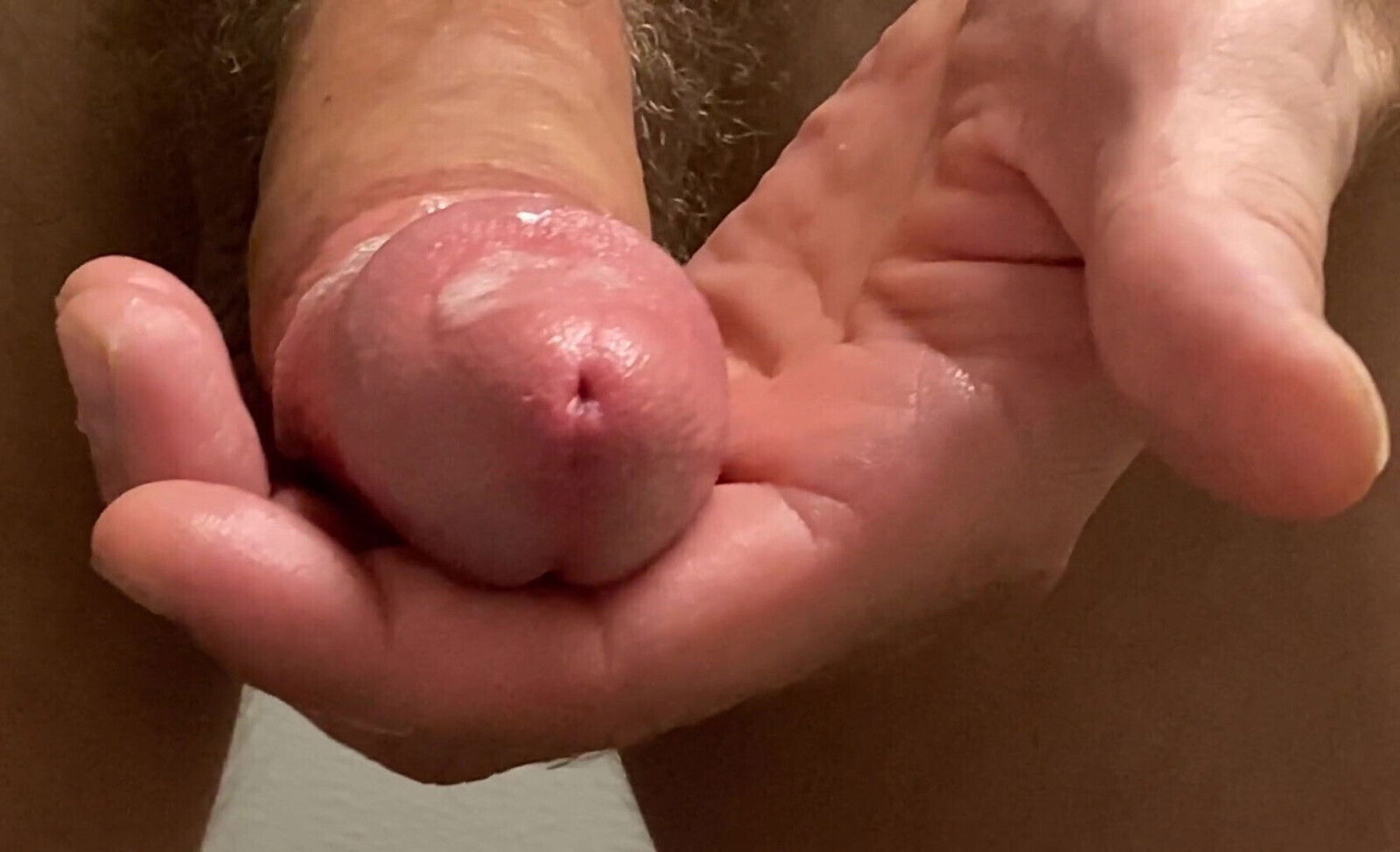 Close-up masturbation