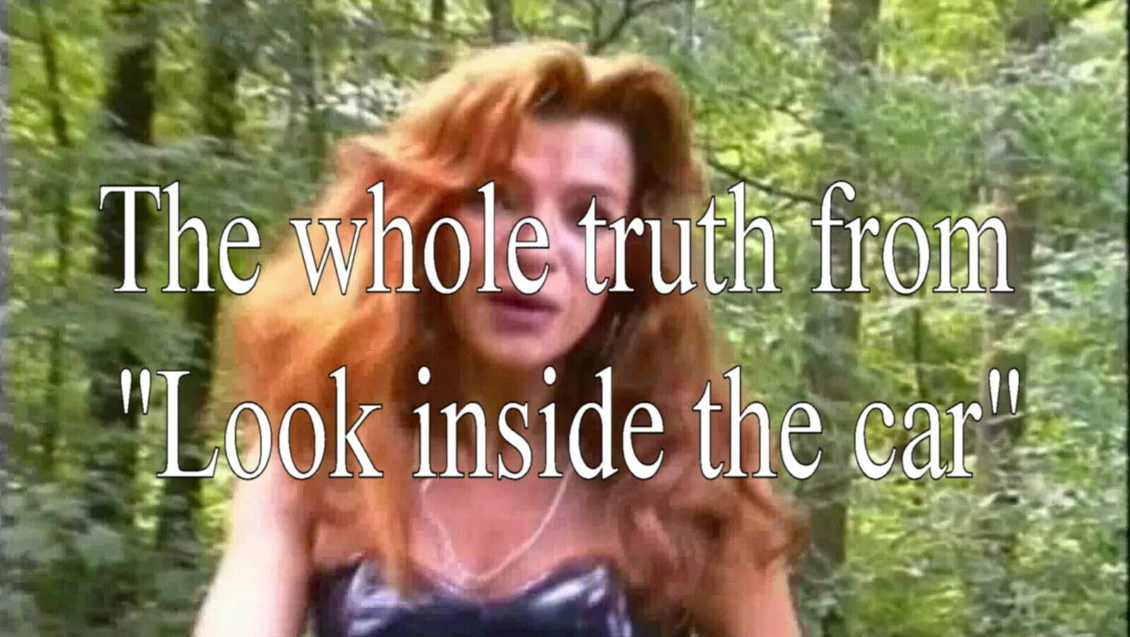 Traudl Caff “The Whole Truth” from 1996, digitally enhanced