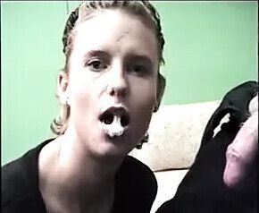 mouth, German blowjob girls compilation