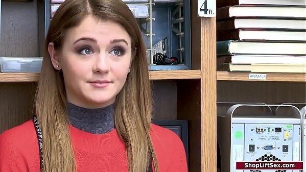 Officer bangs chokes small 19yo