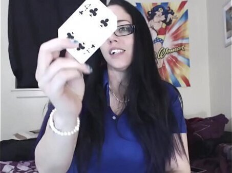never want play cards with goddess