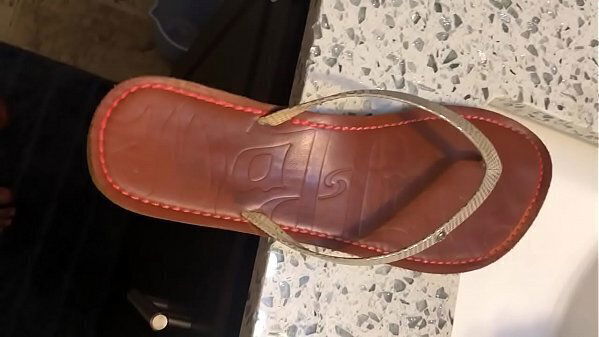 Neighbours stolen flipflops