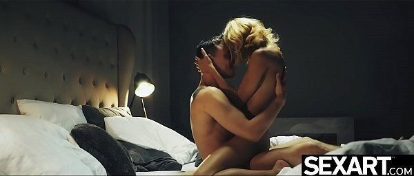 Stunning blonde rides intense squirting orgasm