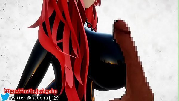 ぶるんぶるん揺れる爆乳にチンポを押し付ける