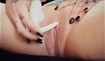 Ash VonBlack pulsating orgasm solo masturbation