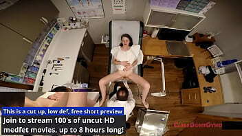 Scared Teen Lainey Gets Student Physical &amp_ Gyno Doctor Tampa Nurse Rose GirlsGoneGyno.com