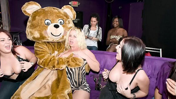 DANCING BEAR Starting Year Right With Dicks Slinging &amp_ Horny Hoes Sucking