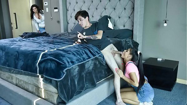 Becky Katya Both Want Taste Lucky Guys Same Time Becky Bandini, Katya Rodriguez