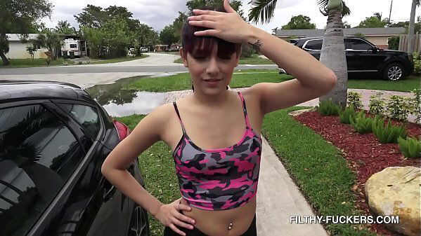 Beautiful Year Latina Amber Gets Tight Little Pussy Stuffed With Thick