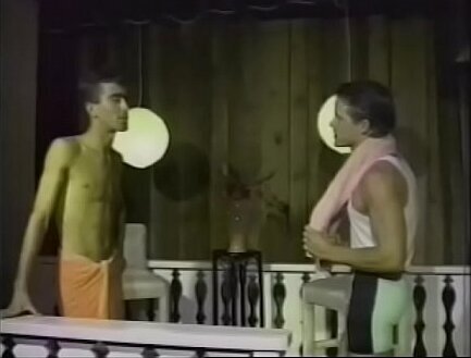 Playful gut-sticker Gary Dean looking hookup lean-bodied daisy duck Corey Nixon near pool