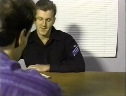 Military commissar Casey O'_Brian asked transfered from other troop unit soldier Karl Radford relations with other