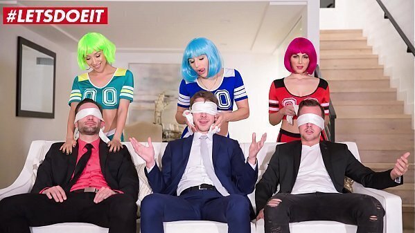 LETSDOEIT #Valentina Nappi #Abella Danger #Vicki Chase Highschool Reunion Leads Orgy Party