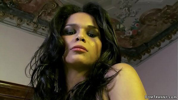 Extraordinary shemale fucks male