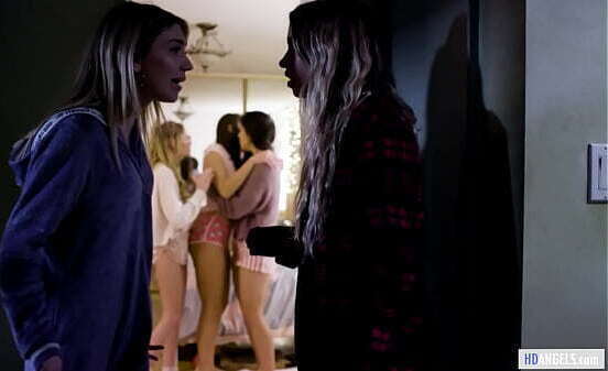 Teen Lesbian Tricked Spoiled Bitch