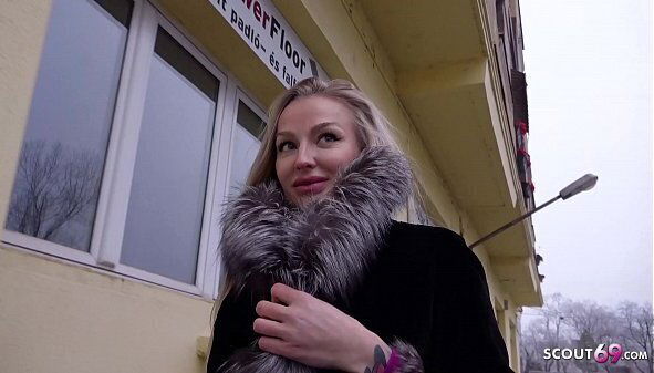 GERMAN SCOUT BUSTY BOMBSHELL KAYLA GREEN SEDUCE ROUGH FUCK PICKUP CASTING