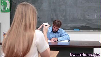 Teen highschool uniform gets plowed