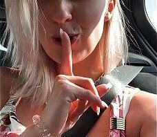 OMG! Secretly fingered orgasm taxi.