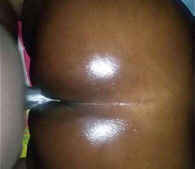 oiled creamy backshots
