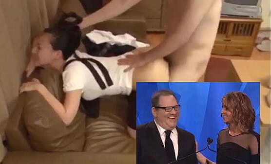Jennifer Lawrence meets Harvey Weinstein career boost (Japanese reenactment)
