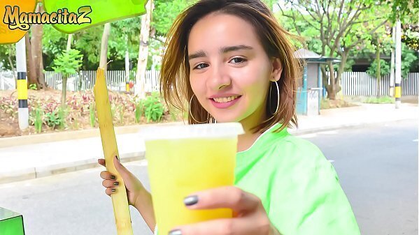 MAMACITAZ Cute Latina Teen Julia Garcia Takes Deep Tight Pussy Real