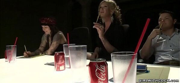 Shemale jury fucks mucled