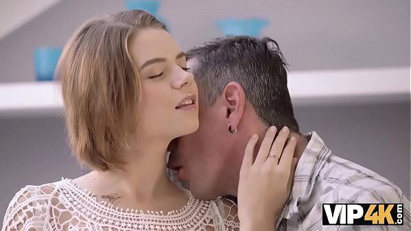 VIP4K. Incredible teen girl Marina Visconti sleeps with mature male