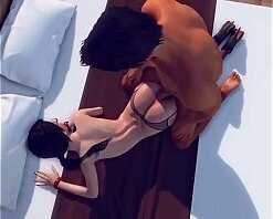 Project with deep throat rider dick (Animation 2020)