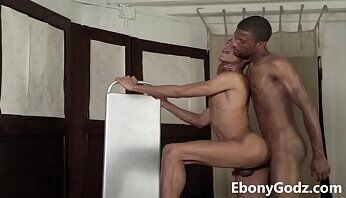 Ebony Master Teaches Teen Obedience