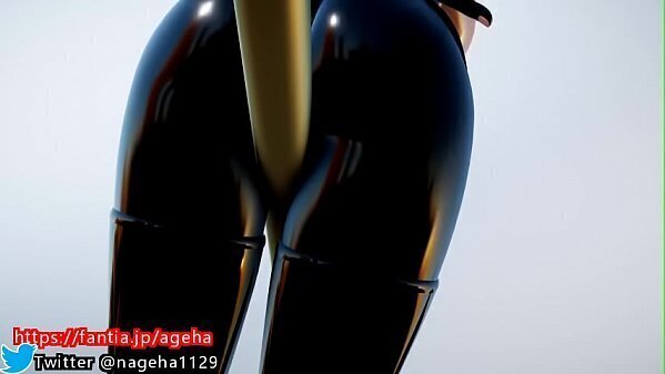 縦パイズリ（おまたに棒を挟みながら）