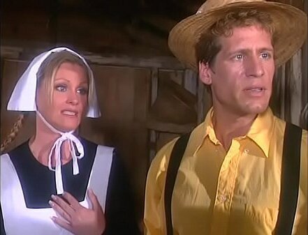 Prudish technologically impaired Amish daughters found camcoder with tape where young blonde Melissa West been shot dirty movie