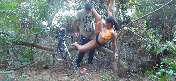 Bastidores tras camaras tigresa marido gravando trailler completo