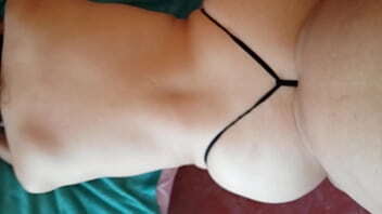 COGIENDO LUZMA TANGA NEGRA