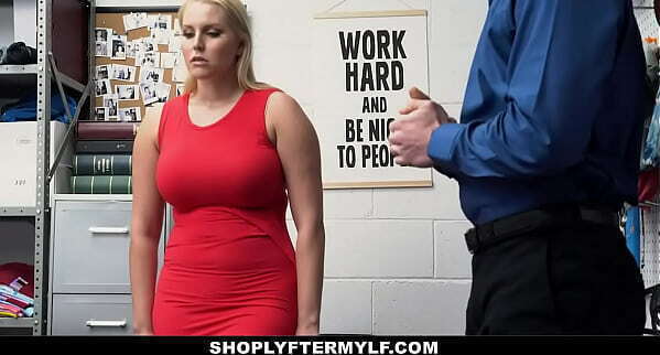 Blonde Blonde MILF Shoplifter Vanessa Cage Fucked Officer Charges