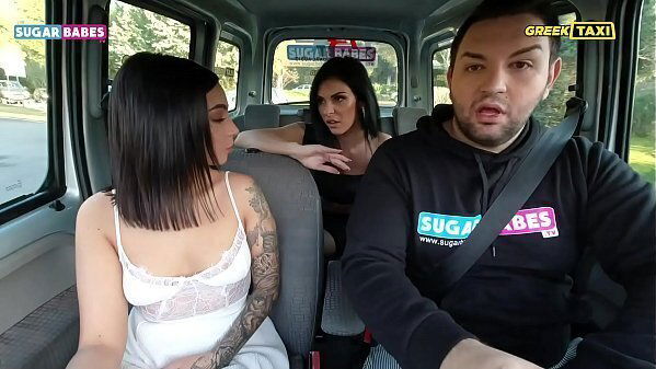 SUGARBABESTV: Greek teen taxi