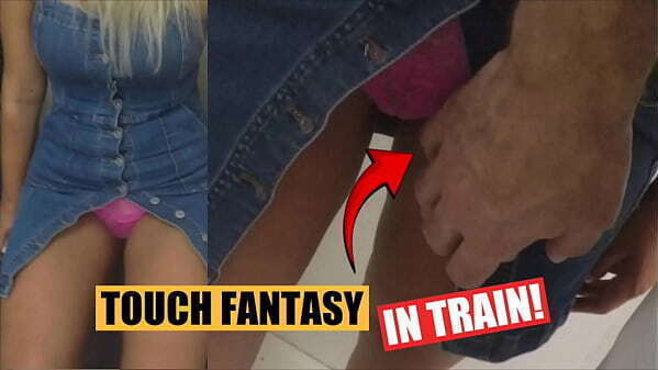 Stranger Fondle Woman'_s Pussy Over Panties Under Mini Dress Metro Subway