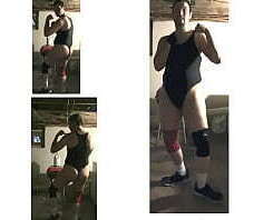 wrestling bodysuit video brief ready mixed wrestling match