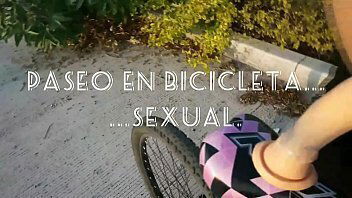 Paseo bicicleta sexual