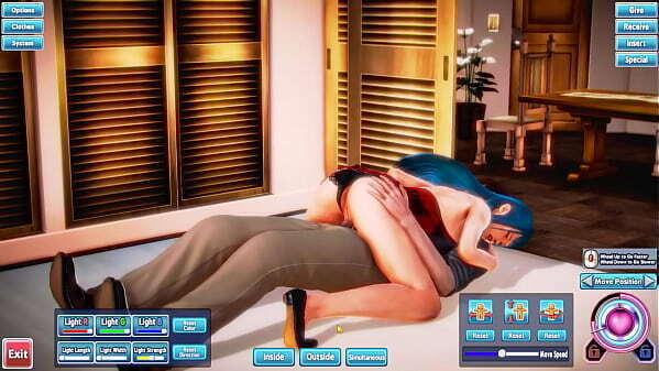 Blue haired beauty gets fucked silly