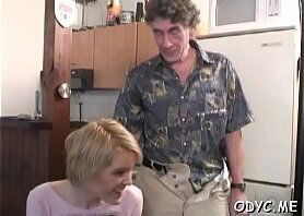 Lusty blonde cutie Diana gets sausage