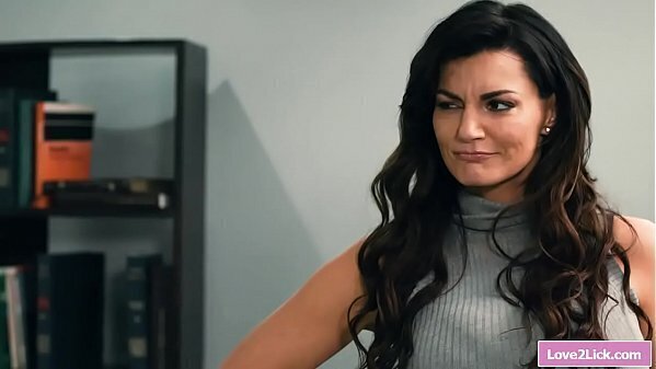 18yo lesbian licks stepmoms boss