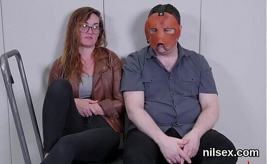 Unusual girl taken hole asylum painful therapy