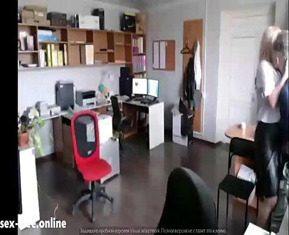 Hidden Camera Accountant Tatiana Director