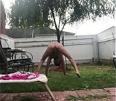 PLAYING NAUGHTY NAKED GAMES OUTSIDE