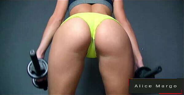 Girl Doing Squats Fucking! Standing Sex! AliceMargo.com