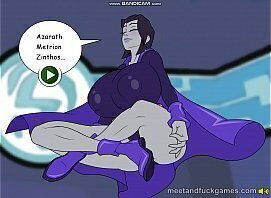 teen titans raven'_s meditation session