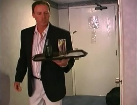 Nasty blonde cougar with huge melons Chantz Fortune showed appreciation liquid form faithful help testing strap-on