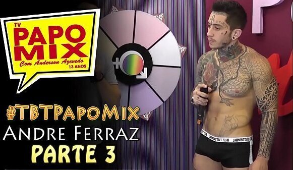 #TBTPapoMix Entrevista polemica sacana Andr&eacute_ Ferraz Parte Final Exibido setembro 2015 Nosso Twitter @TVPapoMix
